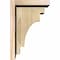 Ekena Millwork Mediterranean Rough Sawn Corbel w/Backplate, Douglas Fir, 8"W x 8"D x 12"H COR08X08X12MED01RDF - alternate 3